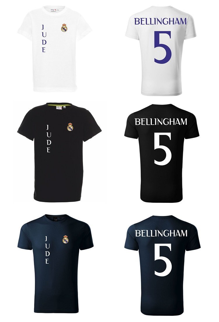 Koszulka REAL Madryt JUDE BELLINGHAM 5 jr