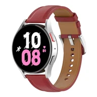 Akcesoria do smartwatchy - Pasek Bizon Strap Watch Casual 20 mm do Galaxy Watch FE/7/6/6 Classic/5/5Pro/4/4 Classic, czerwony - miniaturka - grafika 1