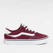 Trampki damskie - sneakers donna vans brooklyn vn000d7u4qu1 burgundy - miniaturka - grafika 1