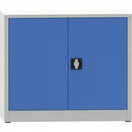 Pozostałe wyposażenie warsztatu - PARTNER B2B Warsztatowa szafa półkowa na narzędzia KOVONA JUMBO, 1 półka, spawana, 950 x 600 x 800 mm, szara / niebieska 178649 - miniaturka - grafika 1