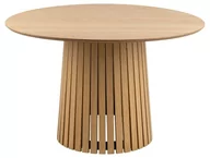 Stoły - Stół do jadalni z fornirem dębowym Actona Christo, ø 75 cm - miniaturka - grafika 1