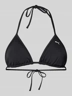 Stroje kąpielowe - Top bikini z nadrukiem z logo - miniaturka - grafika 1