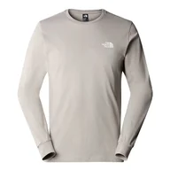 Koszulki sportowe męskie - Koszulka The North Face Easy 0A87N8PI61 - szara - miniaturka - grafika 1
