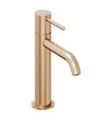 Baterie umywalkowe - Ravak Espirit - Bateria umywalkowa, BeCool, szczotkowane różowe złoto X070398 - miniaturka - grafika 1