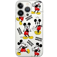 Etui i futerały do telefonów - ERT GROUP etui na telefon Iphone 13 PRO, case oryginalny i oficjalnie licencjonowany przez Disney, wzór Mickey 050, optymalnie dopasowane, plecki z TPU częściowo przeźroczyste - miniaturka - grafika 1