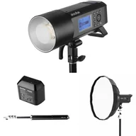 Lampy studyjne - Godox AD400 PRO TTL Plener Kit - miniaturka - grafika 1