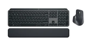 Logitech MX Keys S Combo klawiatura Dołączona myszka RF Wireless + Bluetooth QWERTY British English Grafitowy 920-011613 - Myszki - miniaturka - grafika 1
