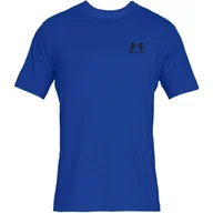Koszulki męskie - Under Armour, Koszulka męska, Sportstyle Left Chest SS 1326799 486, rozmiar S - miniaturka - grafika 1