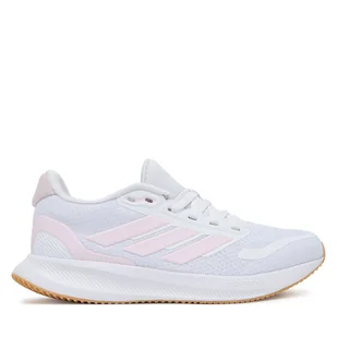 Sneakersy adidas Runfalcon 5 JR2233 Biały - Buty dla dziewczynek - miniaturka - grafika 1
