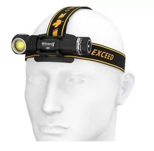 ARMYTEK Latarka czołowa WIZARD PRO NICHIA USB MAGNET 1400 lumenów - Lampki rowerowe - miniaturka - grafika 2