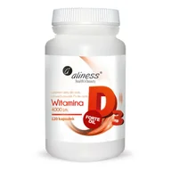 Witaminy i minerały - Medicaline Witamina D3 Forte 4000 J.M 120Kaps - miniaturka - grafika 1