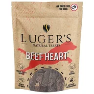Przysmaki dla psów - Gryzak dla psa LUGER’S Natural Treats Serca wołowe 100 g - miniaturka - grafika 1
