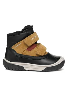 Geox Kozaki B Omar Boy Wpf B462DC 022FU C9154 M Czarny - Buty dla chłopców - miniaturka - grafika 1