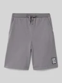 Spodnie i spodenki dla chłopców - Bermudy o luźnym kroju z dżerseju z mieszanki bawełny - miniaturka - grafika 1