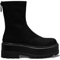 Botki damskie - CALVIN KLEIN JEANS Botki na platformie - miniaturka - grafika 1