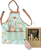 Pozostałe narzędzia ogrodowe - Fartuch ogrodowy + zestaw narzędzi Łopatka Pikownik Grabie - miniaturka - grafika 1