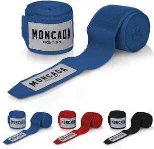 Zestaw 2 niebieskich bandaży bokserskich - Kije trekkingowe Zestaw 2 niebieskich bandaży bokserskich - Kije trekkingowe - miniaturka - grafika 1