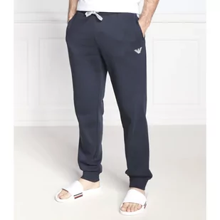 Emporio Armani Spodnie dresowe | Regular Fit - Dresy męskie - miniaturka - grafika 1