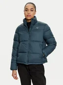 Kurtki damskie - 4F Kurtka puchowa w kolorze turkusowym - miniaturka - grafika 1