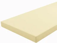 Prześcieradła dla dzieci - Prześcieradło Jersey Do Łóżeczka 120X60 Bawełna - Żółty - miniaturka - grafika 1