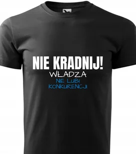 Piżama Męska Czarna Koszulka + Szare Spodenki NIE KRADNIJ! Wzory Rozmiar L - Piżamy damskie Piżama Męska Czarna Koszulka + Szare Spodenki NIE KRADNIJ! Wzory Rozmiar L - Piżamy damskie - miniaturka - grafika 1