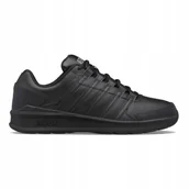 Sneakersy męskie - Buty męskie sneakersy skórzane K-Swiss Vista Trainer 07000-101 Na Co Dzień - miniaturka - grafika 1