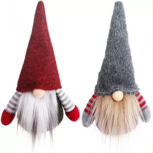 2x SKRZATY ŚWIĄTECZNE BOŻE NARODZENIE WISZĄCE GNOMY KRASNALE - Ozdoby bożonarodzeniowe - miniaturka - grafika 1