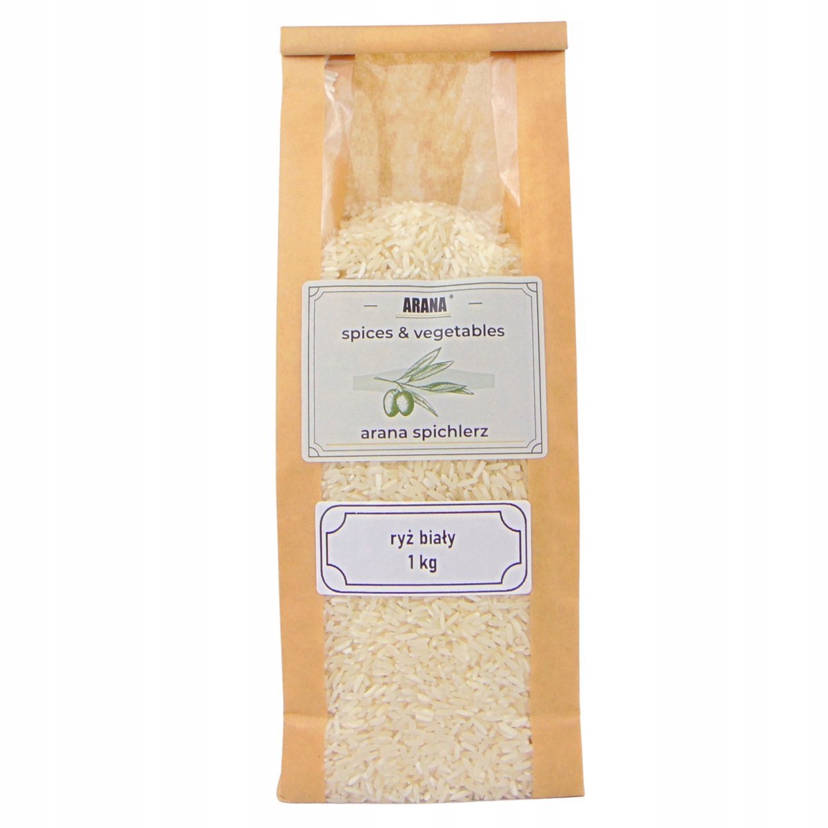 RYŻ BIAŁY 1 kg naturalny wysoka jakość