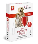 Artykuły przeciw pasożytom - OVER ZOO Bio Protecto Spot On dla średniego / dużego psa 4 x 2,5ml - miniaturka - grafika 1