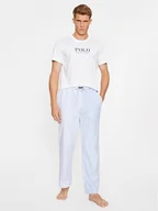 Piżamy męskie - Polo Ralph Lauren Piżama 714915976002 Błękitny Regular Fit - miniaturka - grafika 1