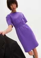 Sukienki - Sukienka z dżerseju, z przeszyciem cienkimi gumkami w talii - bonprix - miniaturka - grafika 1