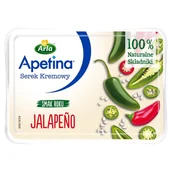 Sery - Apetina - Serek kremowy z jalapeno - miniaturka - grafika 1