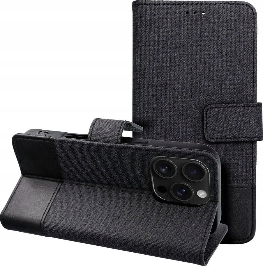 Kabura GOMMA Book do XIAOMI Redmi NOTE 14 4G GLOBAL - 163.25mm x 76.55mm x 8.16mm czarny