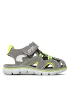 Buty dla chłopców - Primigi Sandały 3896322 M Szary - miniaturka - grafika 1