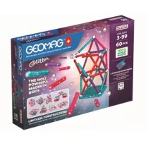 GeoMag zestaw Glitter panels Recycled 60