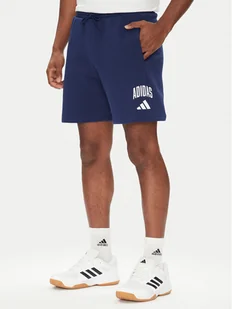 adidas Szorty sportowe Collegiate JM1728 Niebieski Regular Fit - Spodenki męskie - miniaturka - grafika 1