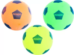 Mondo Games Piłka piankowa Soft fluo ball mix kolorów - Piłki dla dzieci - miniaturka - grafika 2