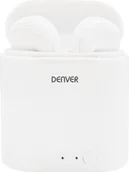 Słuchawki - Denver TWQ-40P białe - miniaturka - grafika 1