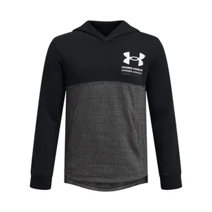 Bluza chłopięca Under Armour Boys Rival Terry Hoodie - Odzież sportowa dziecięca - miniaturka - grafika 1