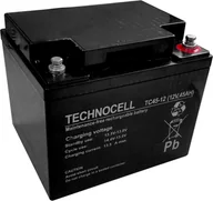 Baterie do zasilaczy awaryjnych UPS - Akumulator AGM TECHNOCELL serii TC 12V 45Ah - miniaturka - grafika 1