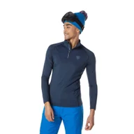 Bluzy narciarskie - Koszulka termoaktywna Rossignol Classique 1/2 Zip granatowa - XXL - miniaturka - grafika 1