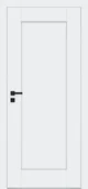 Drzwi wewnętrzne - Dre Drzwi Wewnętrzne Pełne Estra 5 Okleina Biała Mat - miniaturka - grafika 1