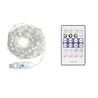 Lampy ogrodowe - Girlanda Wizard Kulka 5m 100LED RGB EK1389 - Milagro - miniaturka - grafika 1