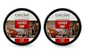 Środki do podłóg i mebli - 2x COCCINE LEATHER SOAP MYDŁO DO SKÓR 150 ML - miniaturka - grafika 1