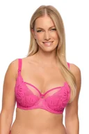 Biustonosze - Biustonosz GAIA Semi-Soft Keto 1134 półusztywniany fuksja 65G - miniaturka - grafika 1