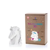 Figurki dla dzieci - Candellana Candellana Kolorowanka 3D w zestawie z 4 farbkami i 2 pędzlami | Figurka Gipsowa 3D do malowania | DIY | Dla dzieci i dorosłych, dekoracja domu | Horse Low-Poly Horse Low-Poly - miniaturka - grafika 1