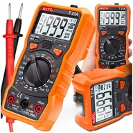 Multimetry - PROFESJONALNY MIERNIK CYFROWY POBORU PRĄDU MULTIMETR uniwersalny RĘCZNY LCD - miniaturka - grafika 1