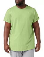 Koszulki męskie - G-STAR RAW Męski T-shirt Lash R s, zielony (Tendril Gd 2653-d152), XS - miniaturka - grafika 1