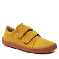 Buty dla dziewczynek - Sneakersy Froddo Barefoot Vegan G3130248-6 D Yellow 6 - miniaturka - grafika 1