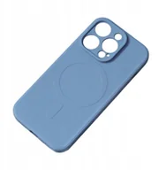 Etui i futerały do telefonów - Etui Silicone Case z MagSafe na Samsung Galaxy A56 5G - niebieskie - miniaturka - grafika 1